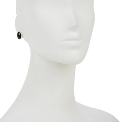 Jay King Sterling Silver Faceted Chrome Diopside Stud Earrings,