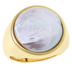 Connie Craig Carroll Jewelry Lane Cultured Pearl Solitaire Ring, Size 8
