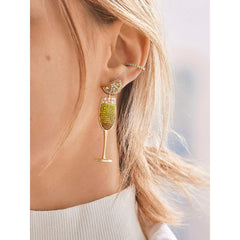 BaubleBar Multicolor Crystal Mimosa Earrings