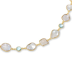 Connie Craig Carroll Jewelry Lonna Station Necklace, 30"