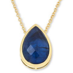 Connie Craig Carroll Lucy Labradorite Doublet Pendant Necklace, 20"