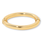 Bellezza Bronze 10mm Tube Hinged Bangle Bracelet, 7-1/2"