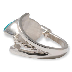 Jay King Sterling Silver Sonoran Turquoise & Blue Topaz Ring, Size 6