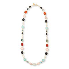 Connie Craig Carroll Vivi Multi-gemstone Station Necklace, 30"