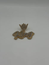 10K Yellow Gold King Pendant Hip Hop Statement Jewelry