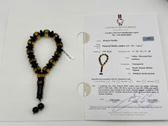 Certified Natural Baltic Amber Prayer Beads – Assay Office of Latvia