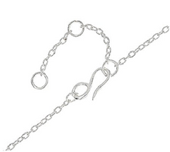 RLM Bronze Curves Fold Over Pendant on Adjustable Chain