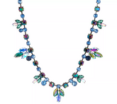 LOGO Links by Lori Goldstein Glittering Gems Gunmeta Necklace