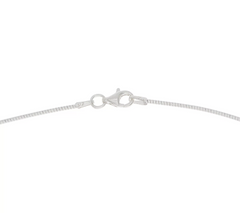 Or Paz Sterling Silver Charoite Square Pendant with Omega