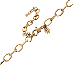 LOGO Links by Lori Goldstein Black Loopy Links Necklace