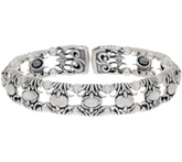 Carolyn Pollack Natural Beauty Sterling Silver Gemstone Cuff