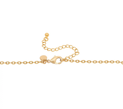 Belle by Kim Gravel Embellish Goldtone Black Tassel Necklace