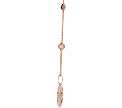 Lauren G Adams Rosetone Flower Necklace