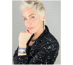 Joan Rivers Red Carpet Black Linear Drop Earrings