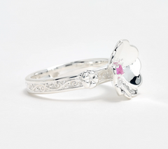 JMH Jewellery Sterling Silver Wild Irish Rose Ring Size 7