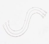 UltraFine 950 Silver Set of 3 Bracelets Large