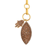 Rarities Champagne Diamond Evil Eye & Hamsa Hand Charm Necklace