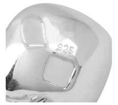Affinity Gems Sterling Silver Rainbow Moonstone Earrings, 1"