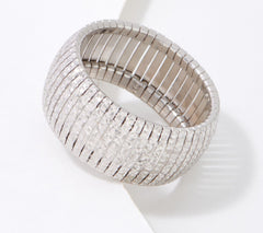 Silver Style Omega Flex Polished Ring, Sterling Silver, Size 8