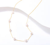 Honora Freshwater Cultured Pearl Singapore Chain Necklace, 14K