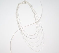 UltraFine 950 Silver Interchangeable Chain 16-24" Necklace