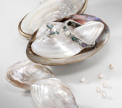 Third Person Sterling Silver Cultured Freshwater Pearl Multi-Gemstone Ring, Size 10