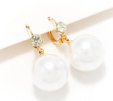 Joan Rivers Gold Tone Parisian Drop Leverback Earring