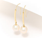 Honora Cultured Ming Pearl Dangle Earrings, 14K Gold