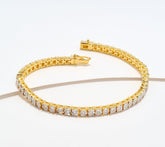 Fire Light Lab Grown Diamond 0.5 cttw Tennis Bracelet, 7-1/4"