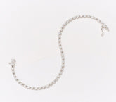 Fire Light Sterling Silver Lab Diamond 2.00cttw Tennis Bracelet, Avg: 7-1/4"