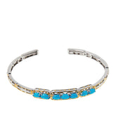Gems by Michael Gemstone Flexible Stacking Cuff, • 7.5"