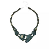 Jay King Sterling Silver Sea Flower Stone Statement Necklace, 18"