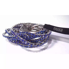 R.J. Graziano "Easy Glow" 10piece Stretch Bracelet Set, Blue/Multi