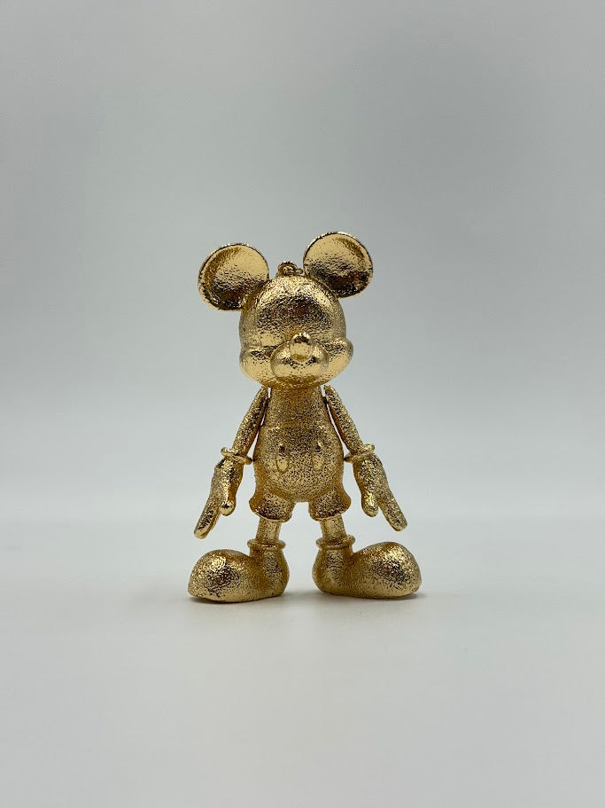 Baublebar Goldtone Mickey Satin Finish, Keychain