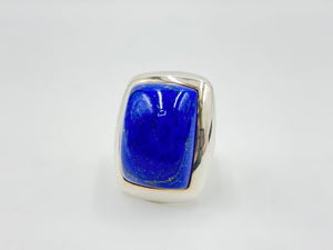 Jay King Sterling Silver Dome Lapis Lazuli Statement Ring, Size 6
