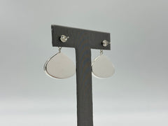 Jay King Sterling Silver Midnight Chalcedony & Turquoise Drop Earrings, 1"