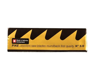 Pike® Swiss Jewelers Sawblades – Professional Quality Blades for Jewelry Making, Metal, Bone, Pearl & Hard Materials | Various Sizes (Pack of 144) Sold by Duhaas