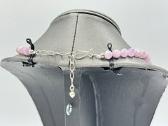 Jay King Sterling Silver Lavender Kunzite Beaded Necklace 18"