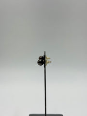 Imperial Pearls 14K Yellow Gold 7–8mm Cultured Tahitian Pearl Stud Earrings