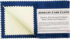 Jewelry Care Polishing Cloth for Silver, Gold, Brass & Jewelry Ã¢â‚¬â€œ Restores Shine