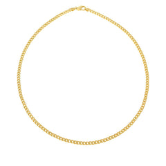 Bellezza Bronze Cuban-chain Necklace, 20"
