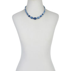 Jay King Sterling Silver Blue Opal Bead Necklace â€“ 18â€³ + 2Â¾â€³ Extender