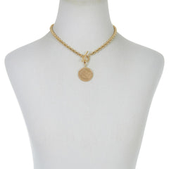 Bellezza Bronze Vatican City 100Lira Dove Coin Enhancer Pendant, 18"