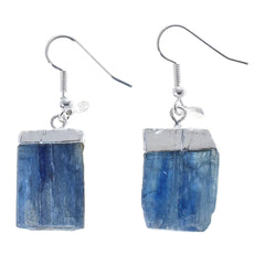 HSN Sterling Silver Kyanite Drop Earrings