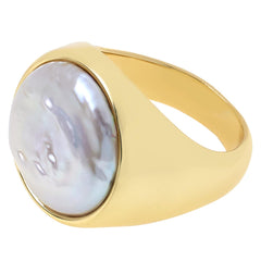 Connie Craig Carroll Jewelry Lane Cultured Pearl Solitaire Ring, Size 8