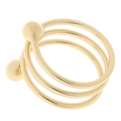 Made by Malyia Boundless 14K Vermeil Coil Ring, Size 8