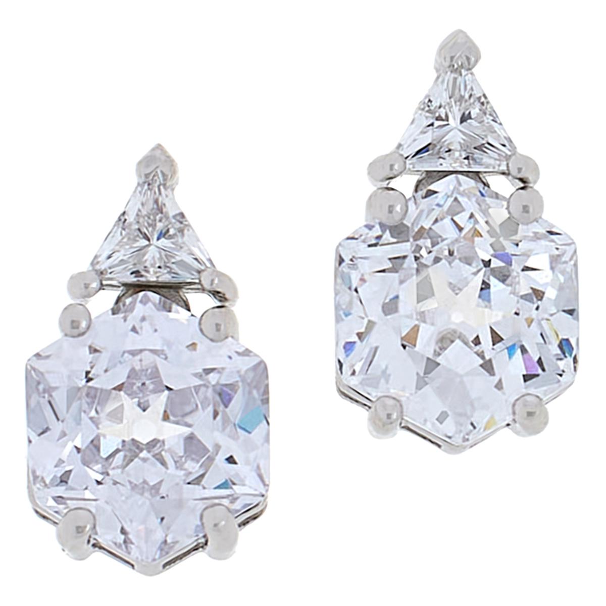 Absolute Sterling Silver Heirloom Collection Stud Earrings.