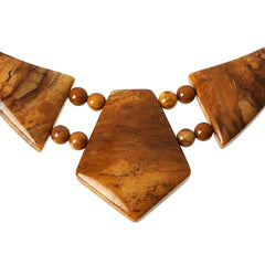 Jay King Sterling Silver Picture Jasper Necklace, 18"