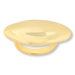 Bellezza Bronze Shiny Placket Ring, Size 6