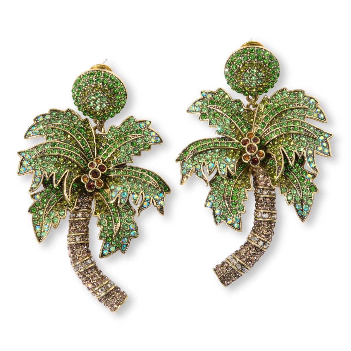 Heidi Daus Life's A Breeze Crystal Drop Earrings